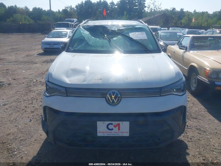 VOLKSWAGEN TAOS 2025 VIN 3VV2C7B28SM066577