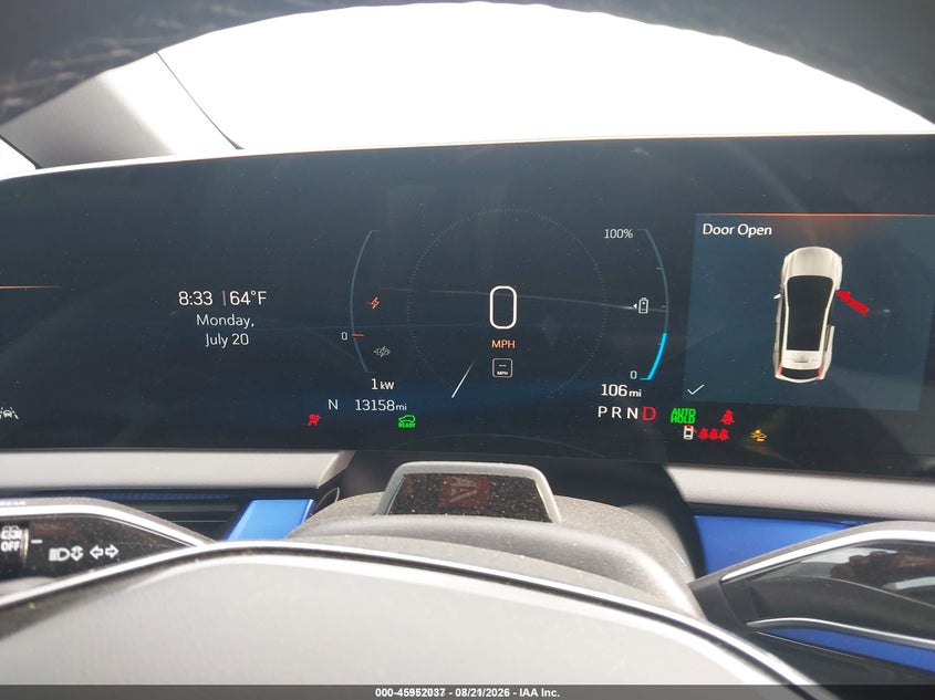 2025 CADILLAC OPTIQ auction photo 7
