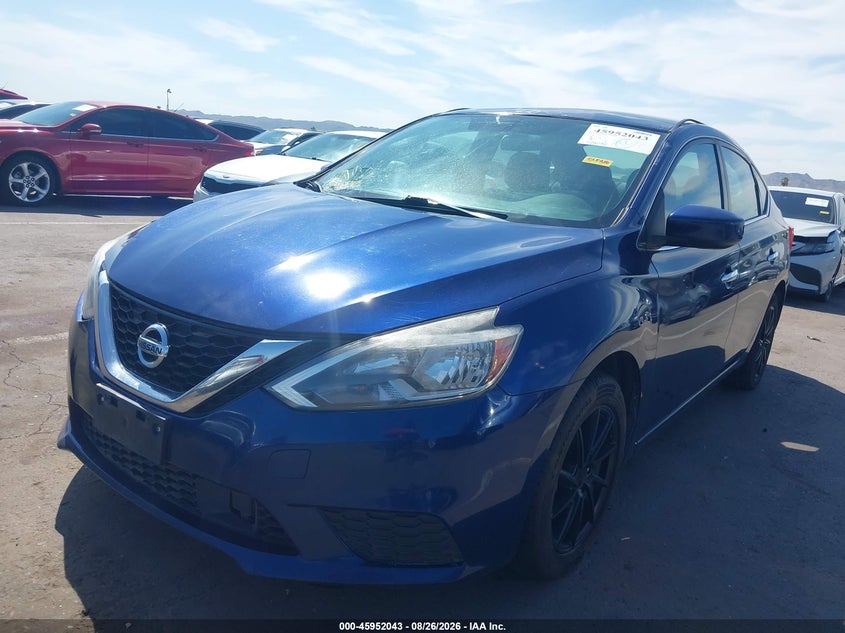 2019 Nissan Sentra S/Sv/Sr/Sl, Roof, IAAI, VIN 3N1AB7APXKY247685 — photo 2