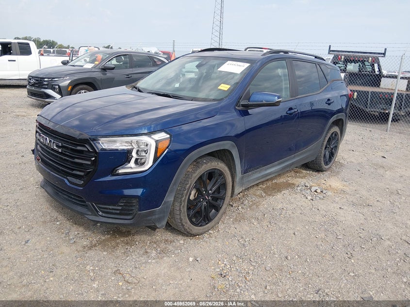 2022 GMC Terrain, Right Front, IAAI, VIN 3GKALMEVXNL202852 — photo 2