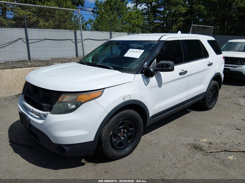 Vin: 1fm5k8ar9egc60595, lot: 46451288, ford utility police interceptor 20142