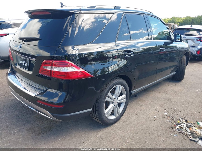 2013 MERCEDES-BENZ ML 350 auction photo 4