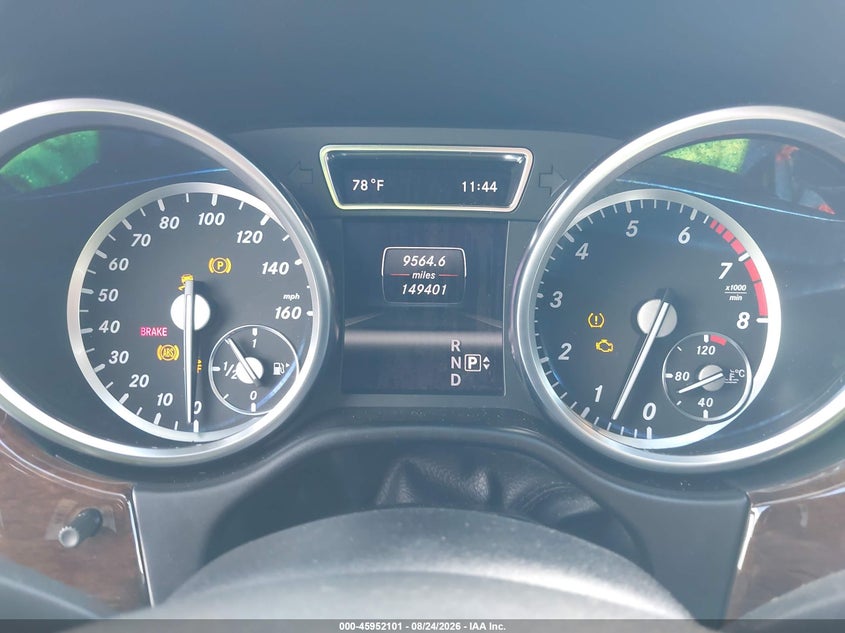 2013 MERCEDES-BENZ ML 350 auction photo 7