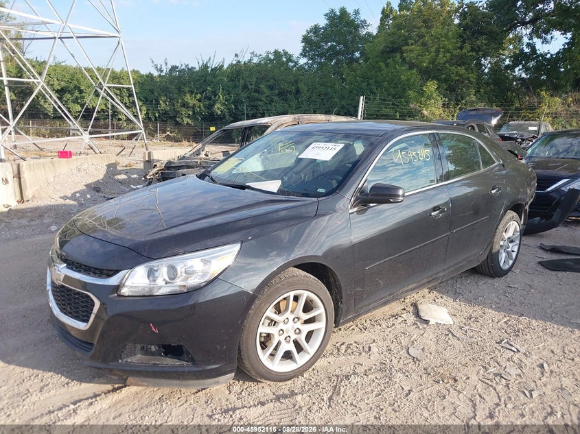 2015 Chevrolet Malibu, Rear, IAAI, VIN 1G11C5SL6FF198811 — photo 2