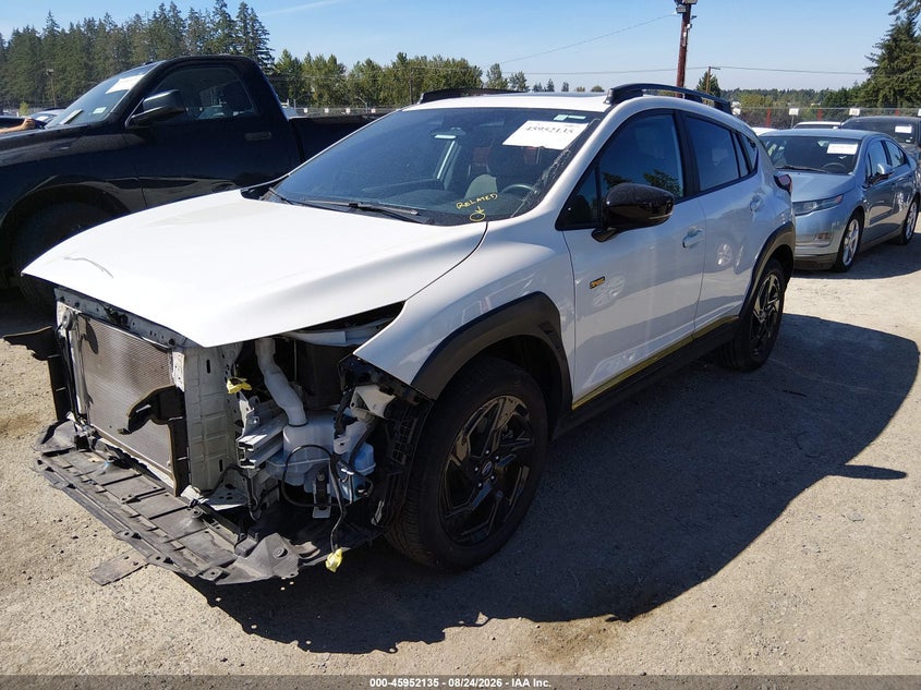 Vin: 4s4guhf6xr3813043, lot: 46451349, subaru crosstrek sport 20242