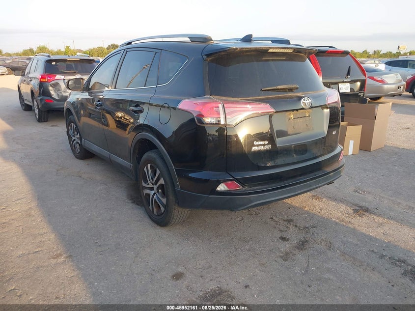 Vin: 2t3zfrev0hw340139, lot: 46451375, toyota rav4 le 20173