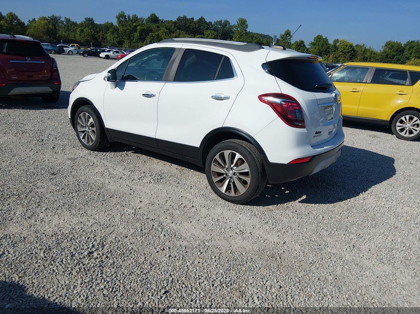 Vin: kl4cjasb5hb015571, lot: 46451385, buick encore preferred 20173