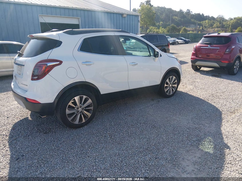 Vin: kl4cjasb5hb015571, lot: 46451385, buick encore preferred 20174