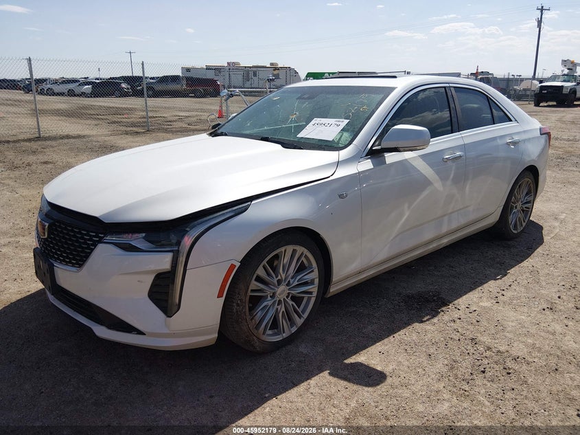 2021 Cadillac CT4, Затоплення, IAAI, VIN 1G6DB5RK2M0146681 — фото 2