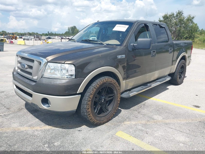 2008 Ford F-150, Невідомо, IAAI, VIN 1FTPW12V78FA91207 — фото 2