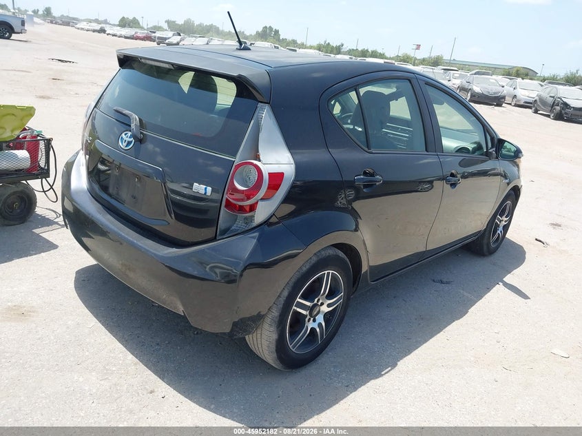 TOYOTA PRIUS C 2012 VIN JTDKDTB35C1510882