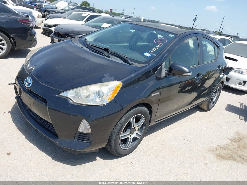 2012 TOYOTA PRIUS C auction photo 2