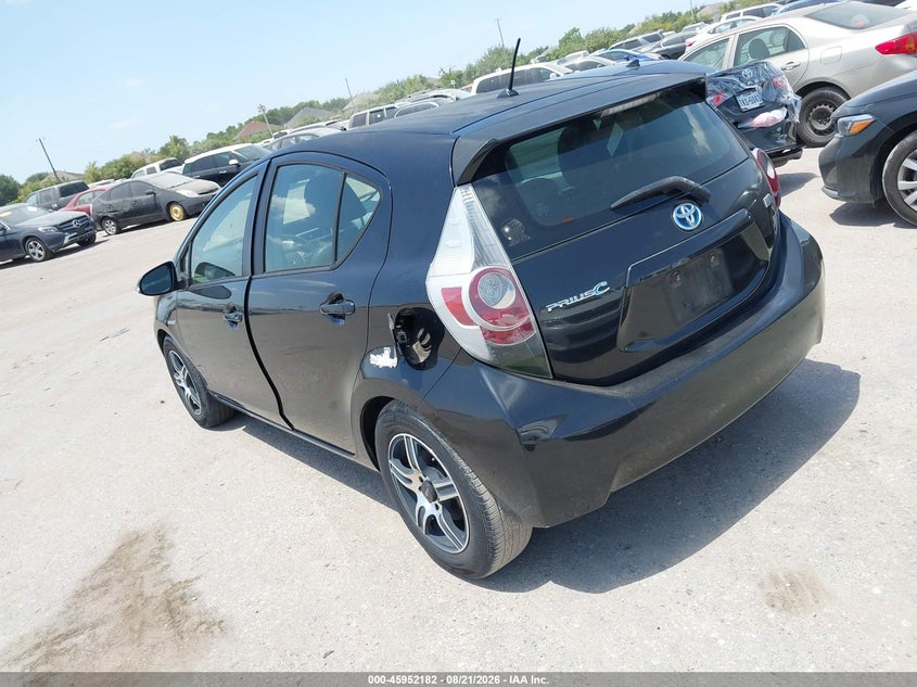 2012 TOYOTA PRIUS C auction photo 3
