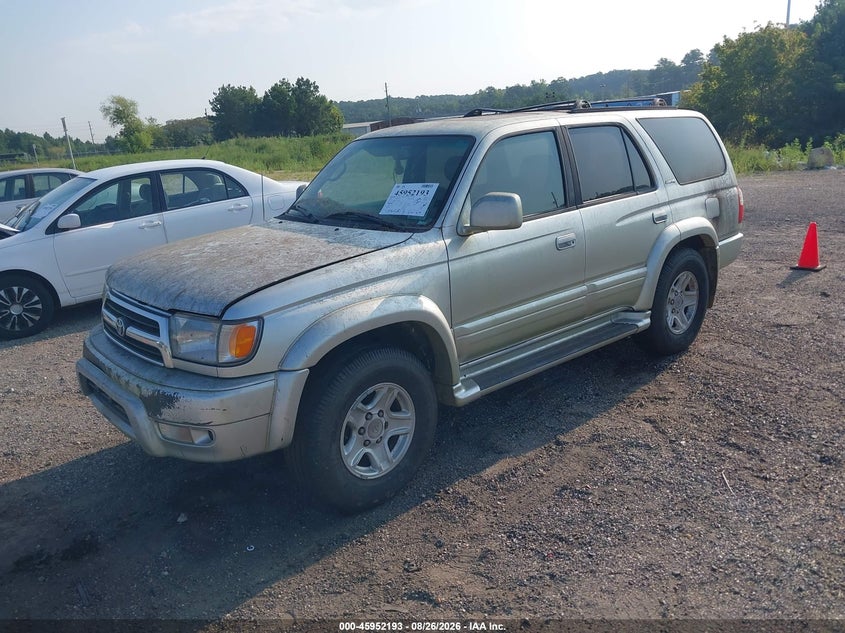 2000 Toyota 4Runner, Звичайний знос, IAAI, VIN JT3HN87R6Y0288890 — фото 2