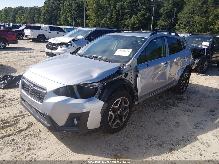 2018 Subaru XV, Левый бок, IAAI, VIN JF2GTALC4J8266109 — фото 2