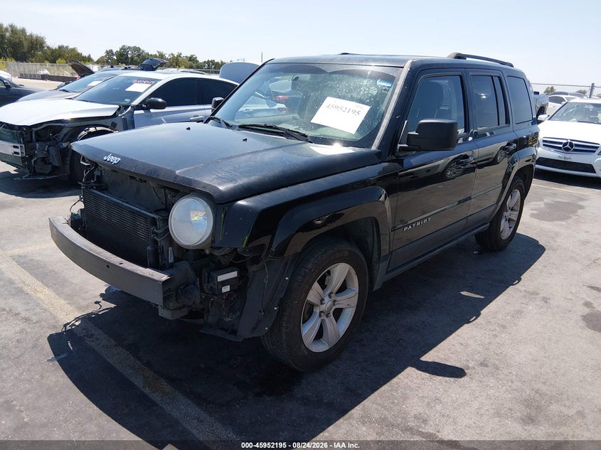 2016 Jeep Patriot Sport, Удар спереди, IAAI, VIN 1C4NJPBB7GD574835 — фото 2