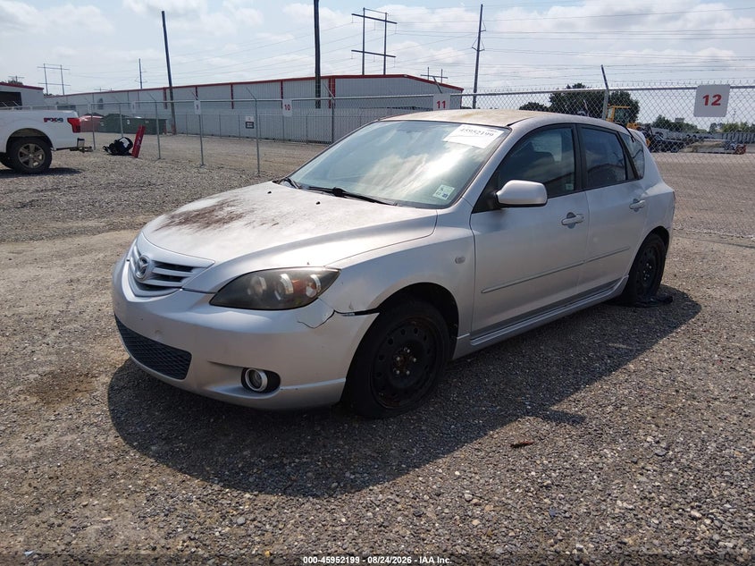 2006 Mazda 3, Обычный износ, IAAI, VIN JM1BK143861433405 — фото 2