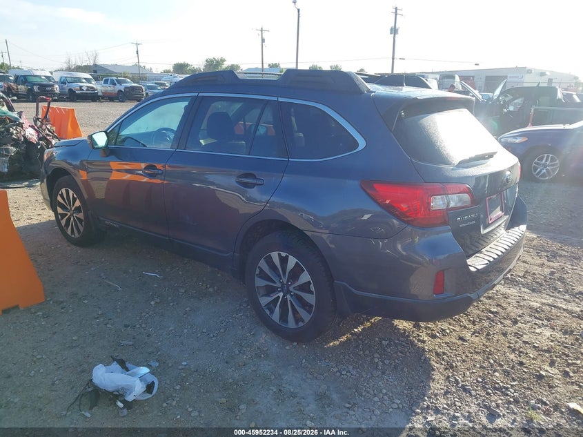 2016 Subaru Outback, Right Front, IAAI, VIN 4S4BSEJC2G3280971 — photo 2