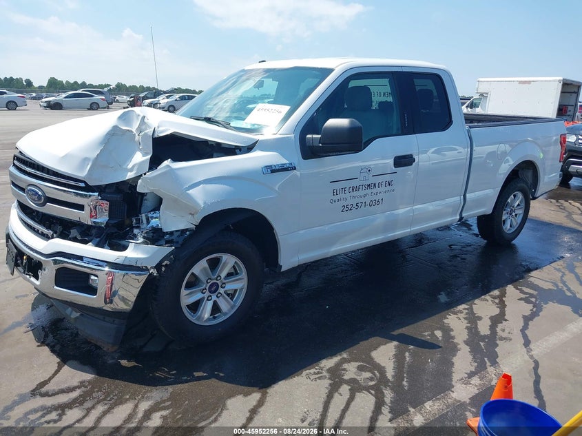 2018 Ford F-150, Удар спереди, IAAI, VIN 1FTEX1CP0JFB95080 — фото 2