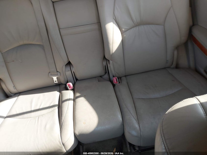 2004 LEXUS RX SPORT UTILITY VEHICLE 3.3L V-6 DOHC, VVT, REGULAR , 230HP