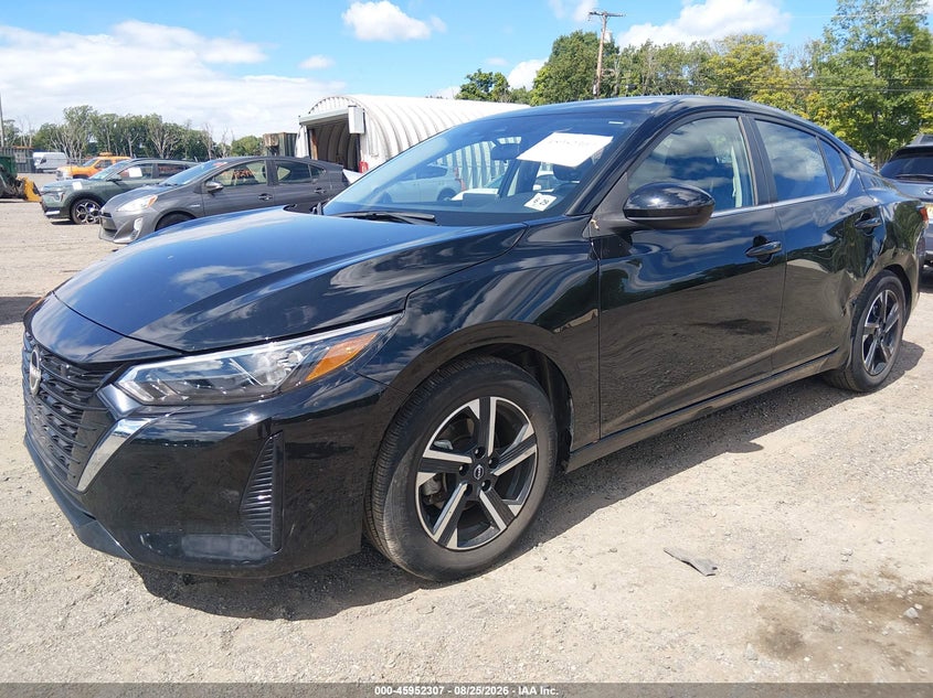 2024 Nissan Sentra Sv Xtronic Cvt, Left & Right Side, IAAI, VIN 3N1AB8CV9RY269947 — photo 2