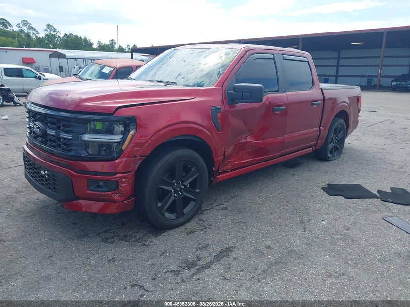 2026 Ford F-150, Левый бок, IAAI, VIN 1FTEW2L52TFB08600 — фото 2
