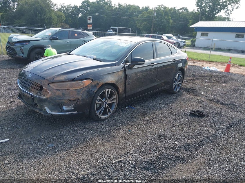 2020 Ford Fusion, Front End, IAAI, VIN 3FA6P0D95LR174946 — photo 2