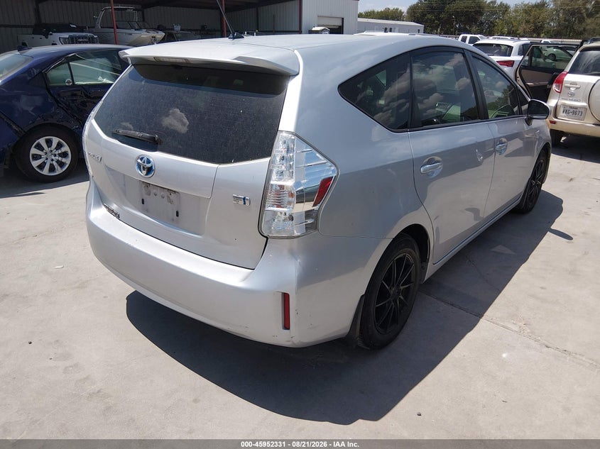 2014 TOYOTA PRIUS V auction photo 4