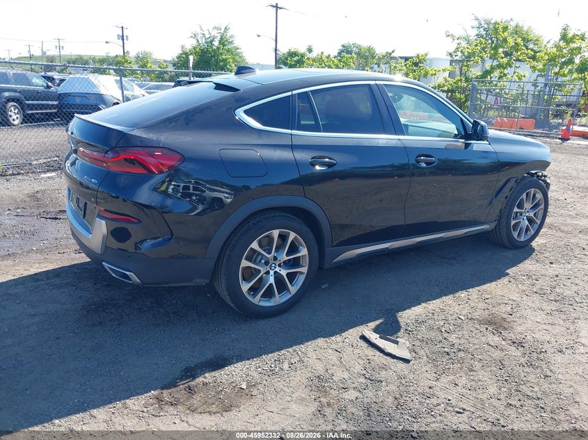 Vin: 5uxcy6c03l9d54763, lot: 46451546, bmw x6 xdrive40i 20204