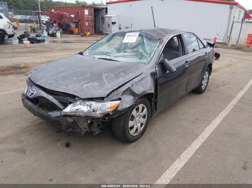 2010 Toyota Camry, Right Rear, IAAI, VIN 4T4BF3EK5AR001482 — photo 2