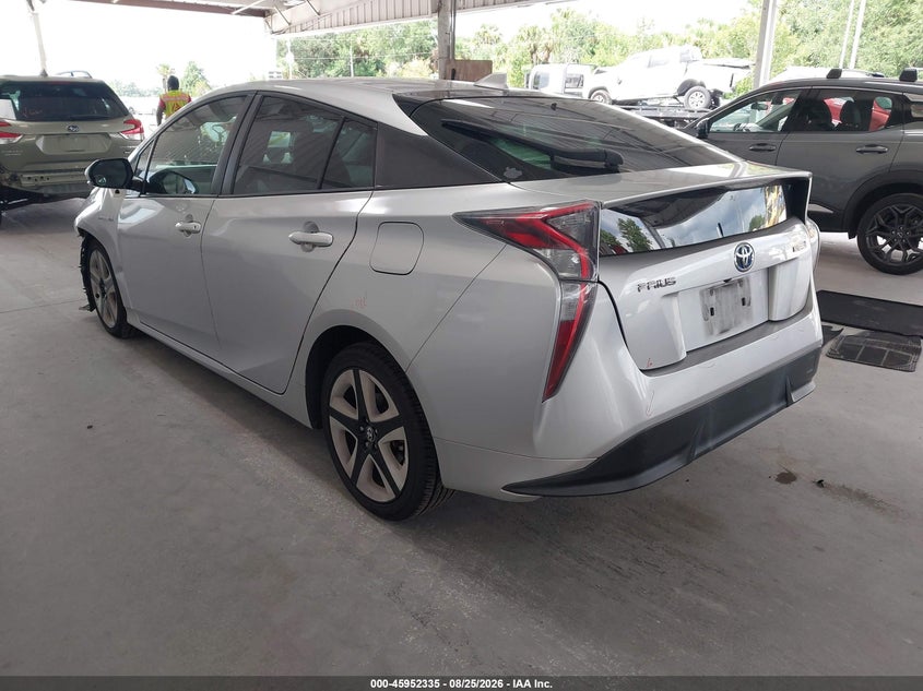 2016 TOYOTA PRIUS auction photo 3