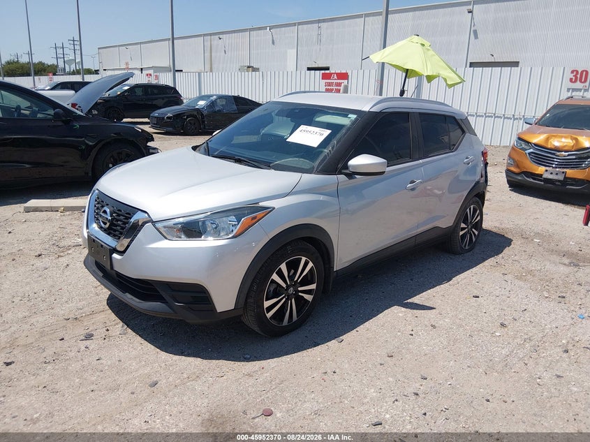 2020 Nissan Kicks, Rear, IAAI, VIN 3N1CP5CV6LL523501 — photo 2