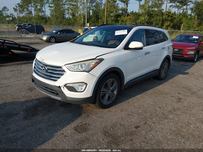 2014 Hyundai Santa Fe, Обычный износ, IAAI, VIN KM8SR4HF2EU076149 — фото 2