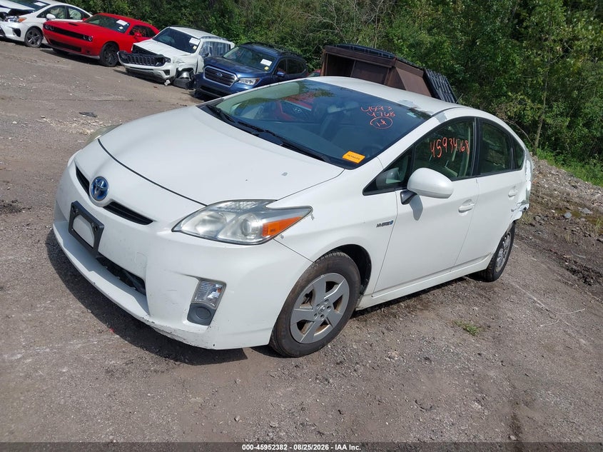 2010 TOYOTA PRIUS auction photo 2