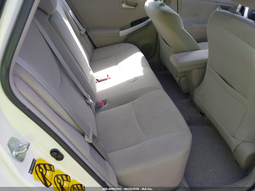2010 TOYOTA PRIUS auction photo 8