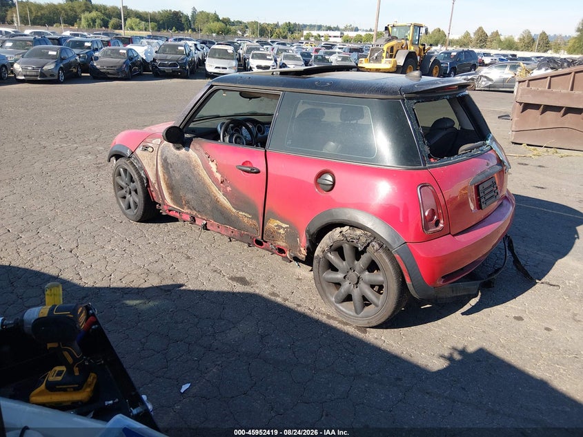 MINI COOPER S 2005 VIN WMWRE33465TD94540
