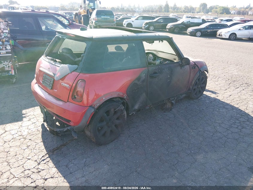 MINI COOPER S 2005 VIN WMWRE33465TD94540