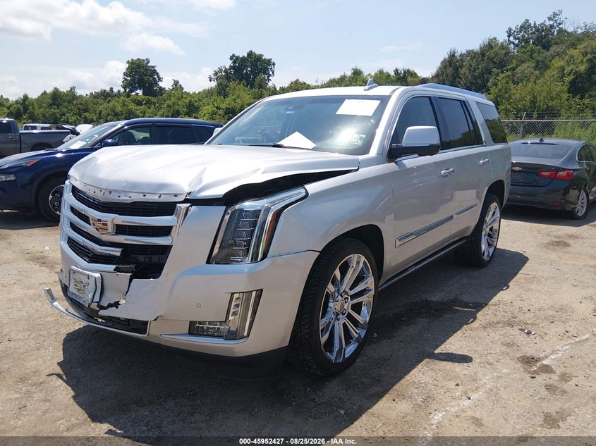 2016 Cadillac Escalade, Удар спереди, IAAI, VIN 1GYS4CKJ0GR390294 — фото 2