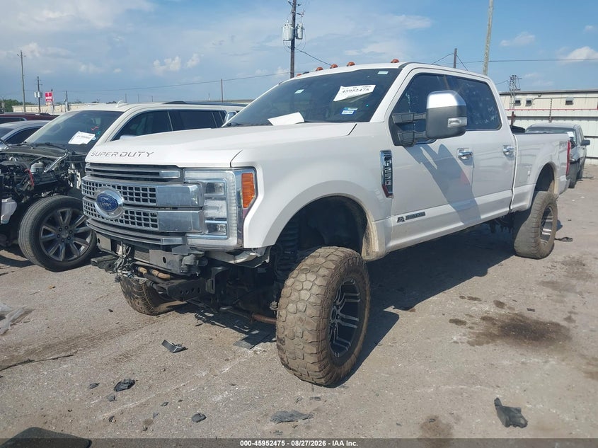 2017 Ford F250, Front End, IAAI, VIN 1FT7W2BT2HEB99941 — photo 2
