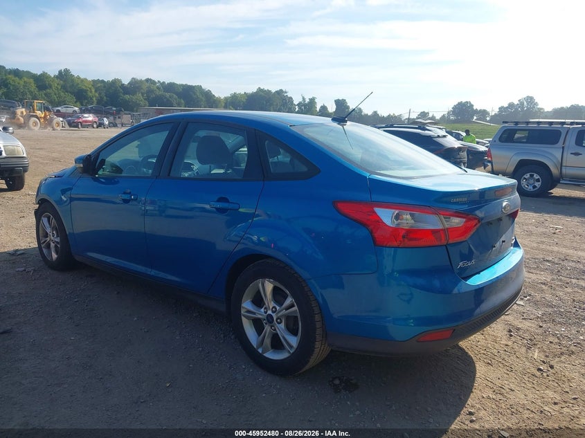 Vin: 1fadp3f25el387180, lot: 46451694, ford focus se 20143