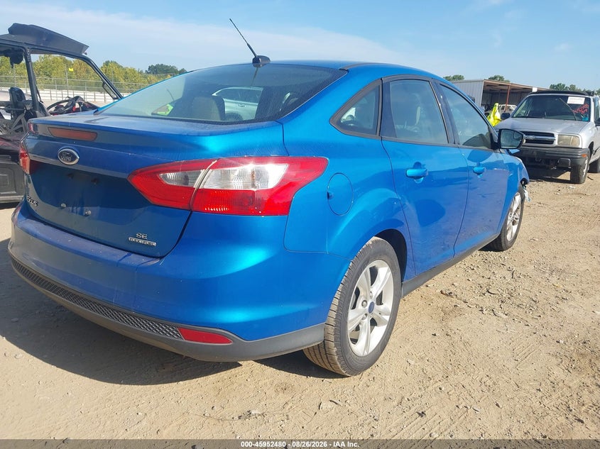 Vin: 1fadp3f25el387180, lot: 46451694, ford focus se 20144