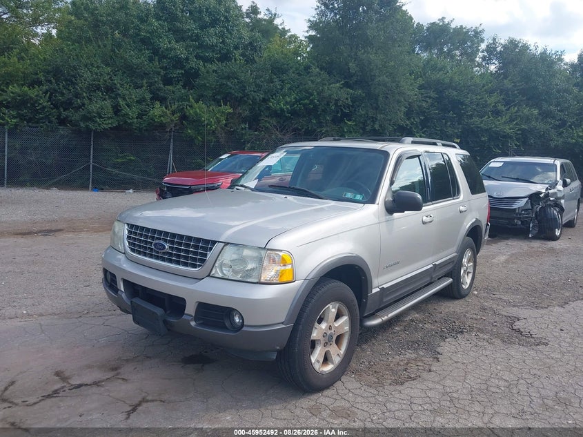 2004 Ford Explorer, Левый зад, IAAI, VIN 1FMZU73K64UA27070 — фото 2