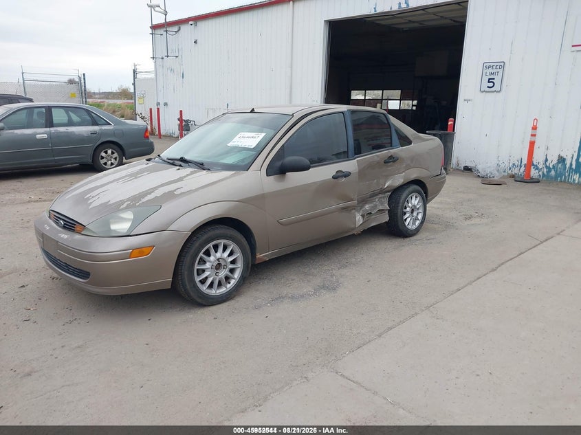 2004 Ford Focus, Left Side, IAAI, VIN 1FAFP34354W183111 — photo 2