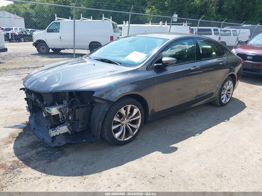 Vin: 1c3cccbb9fn656069, lot: 46451769, chrysler 200 s 20152
