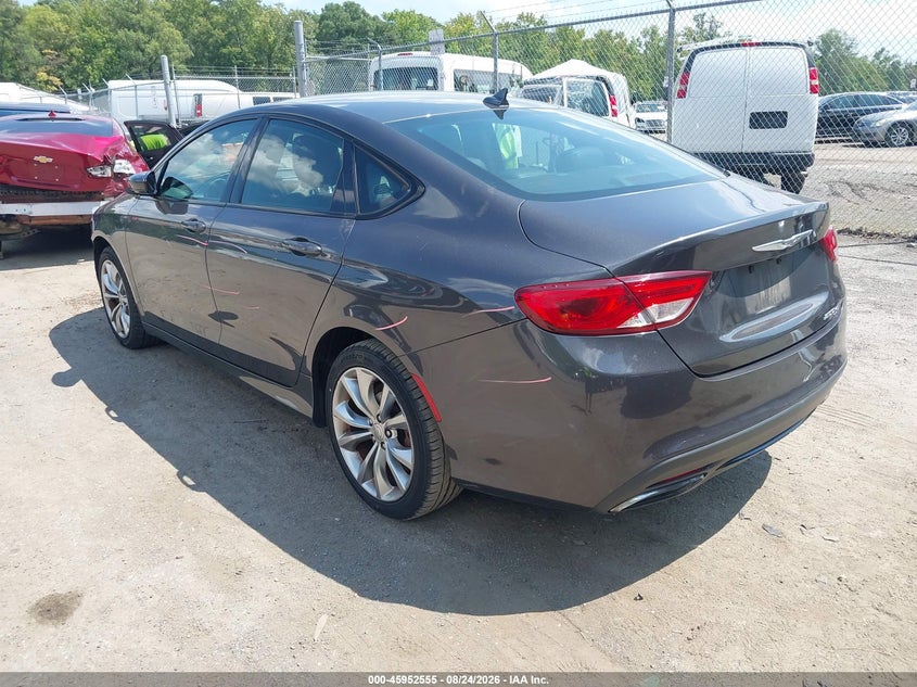 Vin: 1c3cccbb9fn656069, lot: 46451769, chrysler 200 s 20153