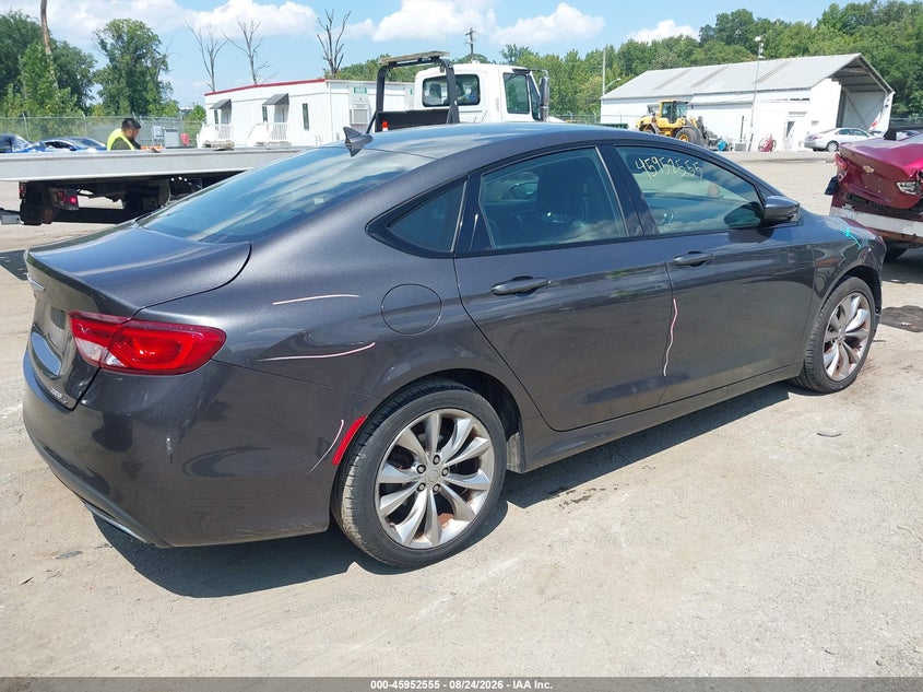 Vin: 1c3cccbb9fn656069, lot: 46451769, chrysler 200 s 20154