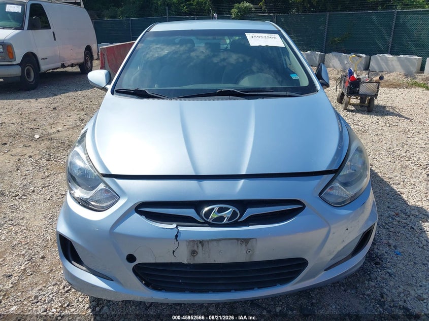 2012 HYUNDAI ACCENT HATCHBACK 1.6L I-4 DI, DOHC, VVT, 138HP