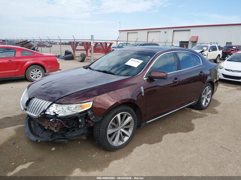 2012 Lincoln MKS, Front End, IAAI, VIN 1LNHL9DR4CG805871 — photo 2