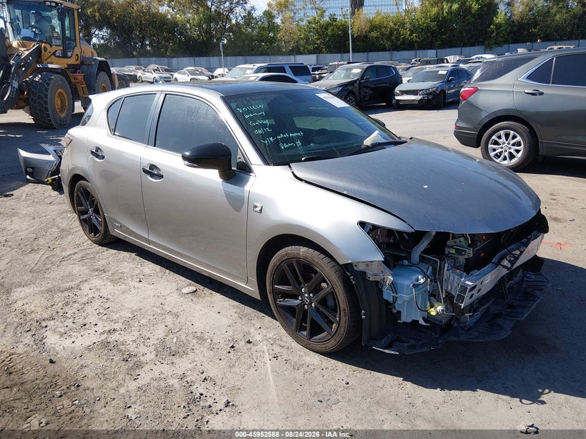 2016 Lexus Ct 200H, Перёд, IAAI, VIN JTHKD5BHXG2272274