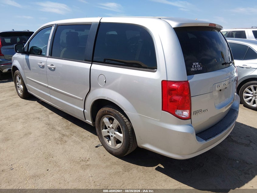 Vin: 2c4rdgcg5cr310037, lot: 46451815, dodge grand caravan sxt 20123